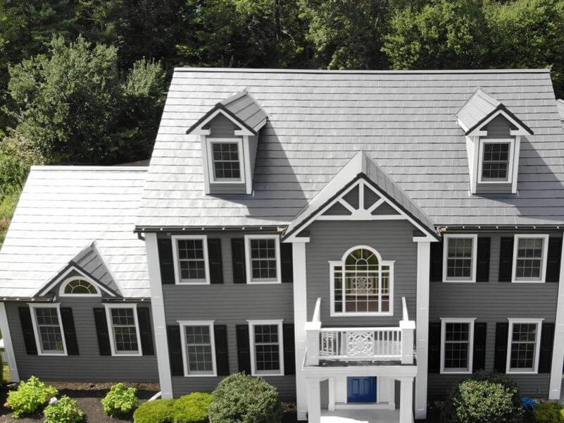 New Canaan, CT Oxford Slate Metal Roof
