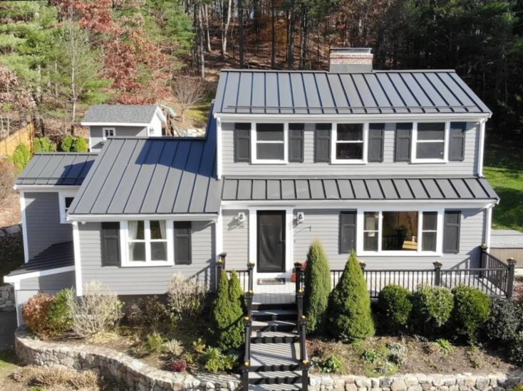 Middleborough, MA Standing Seam metal roof