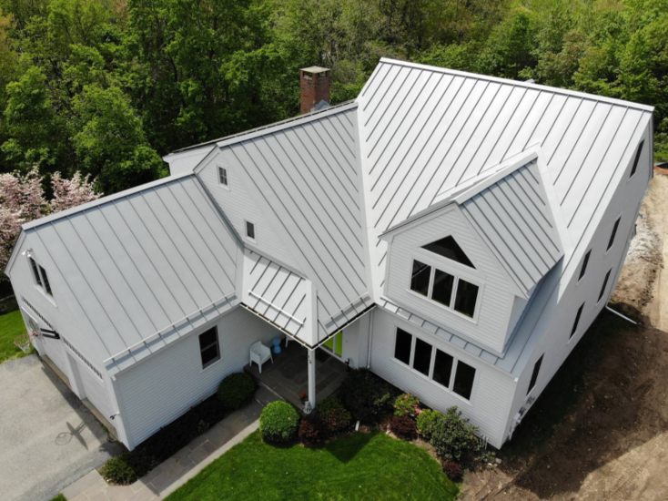 Plainville, MA Standing Seam metal roof