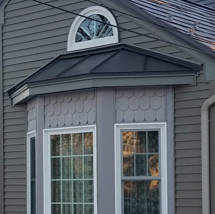 metal accent roof
