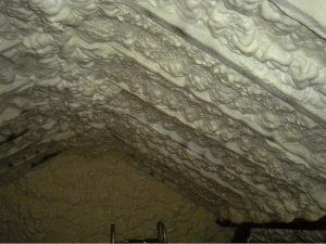 Open and closed foam