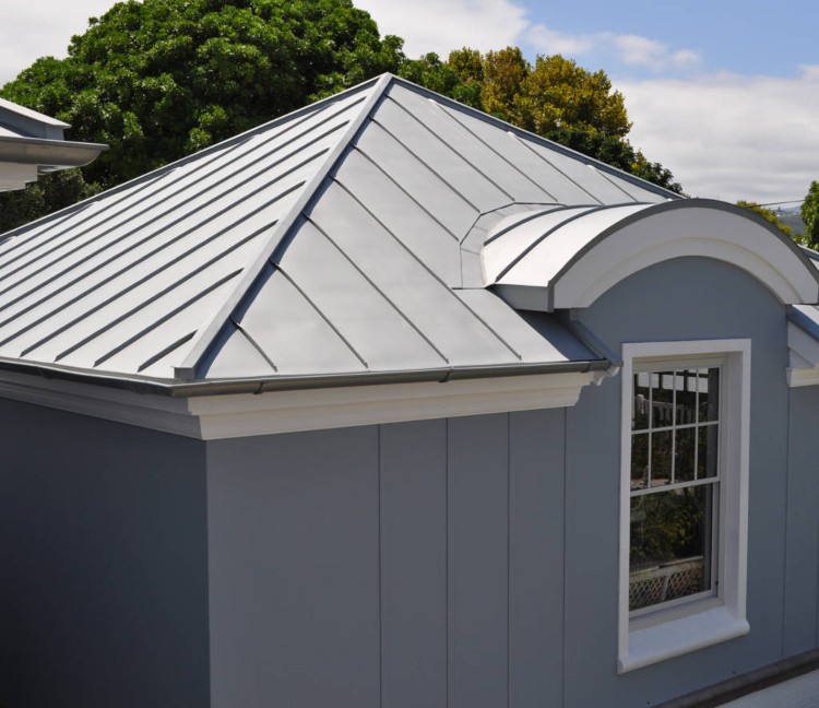 zinc roof architecture