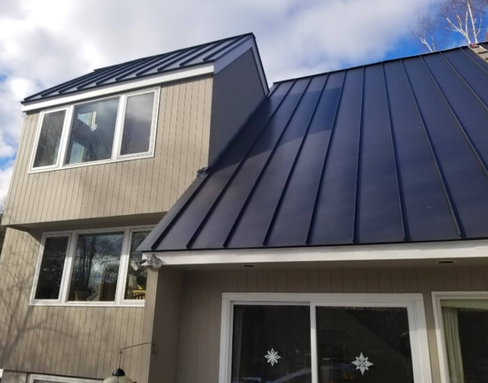 standing seam metal roof of galvalume in MA, CT, NH, or RI