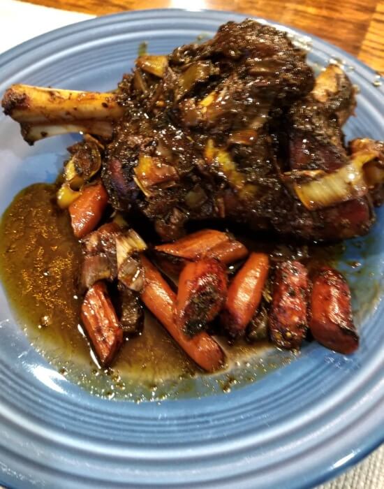 lamb shanks recipe from Classic Metal Roofs