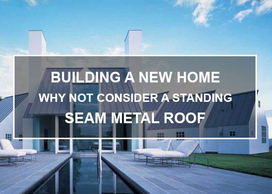 A standing seam metal roof system from Classic Metal Roofs in MA, CT, NH & RI