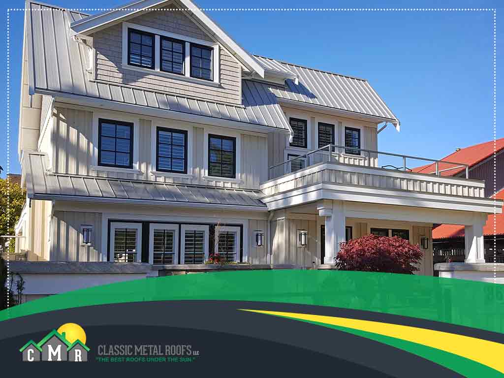 White metal roofing to keep cool in West Warwick, RI