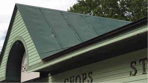 galvalume metal-roof failure on commercial building in MA, CT, NH, or RI