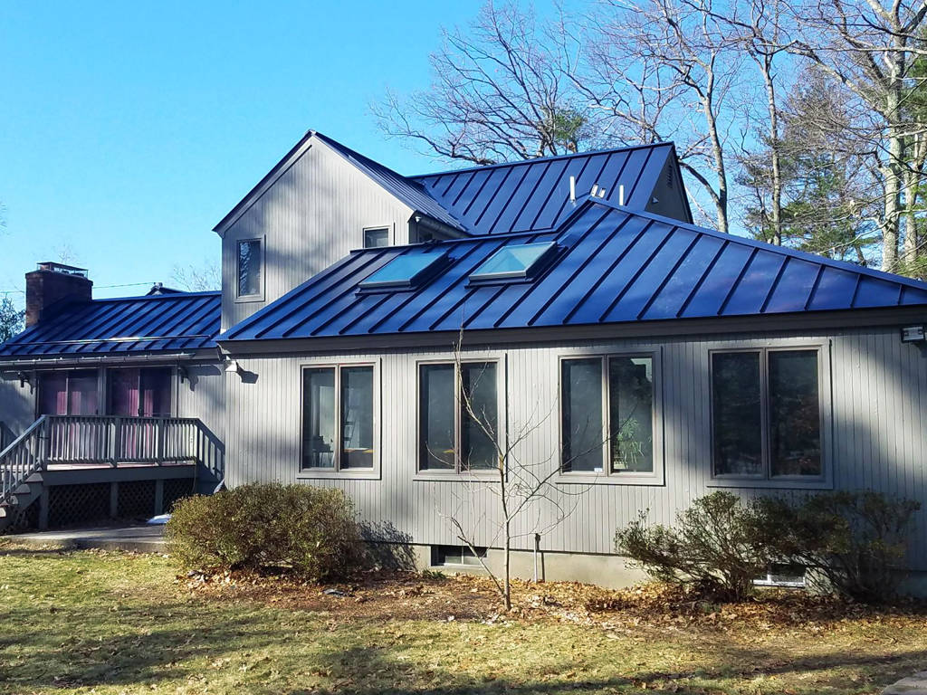 standing seam metal roof colors