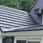 Metal roofing can withstand greater snowfall than asphalt roofing in new England