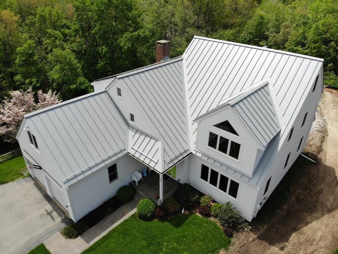 Standing Seam Metal Roof Installation