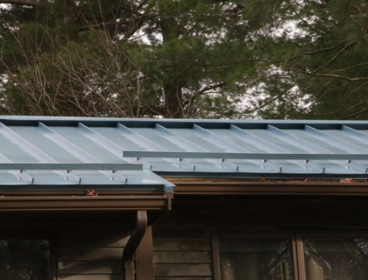 metal roof snow retention in New Hampshire