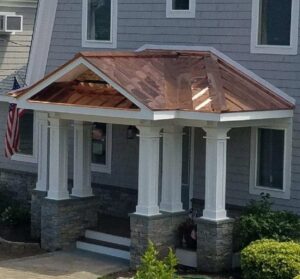 Copper Accent Roof in Providence, RI