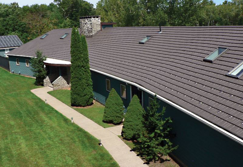 Rustic Metal Roofing Shingles in MA