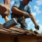 nailing roofing shingles