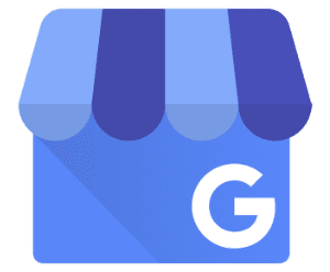 Google Business Profile logo representing customer reviews and business ratings.
